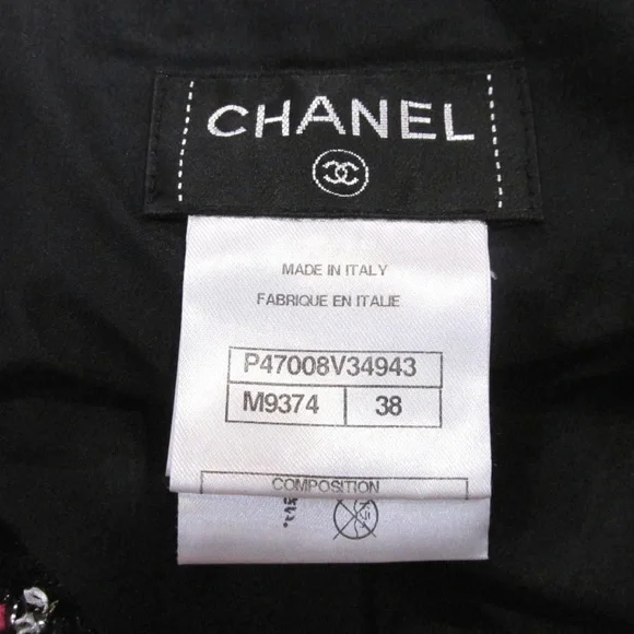 Chanel Pink Tweed Skirt Size 38 2
